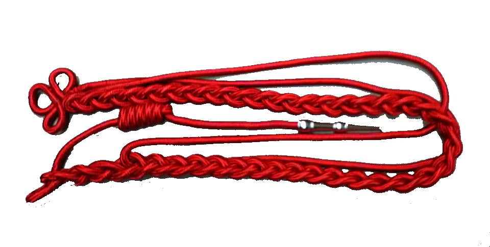 Shoulder Cords- Citation Braid, Button Loop