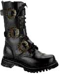 Steampunk Boot / Leather Calf Boot