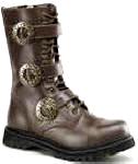 Steampunk Boot / Leather Calf Boot