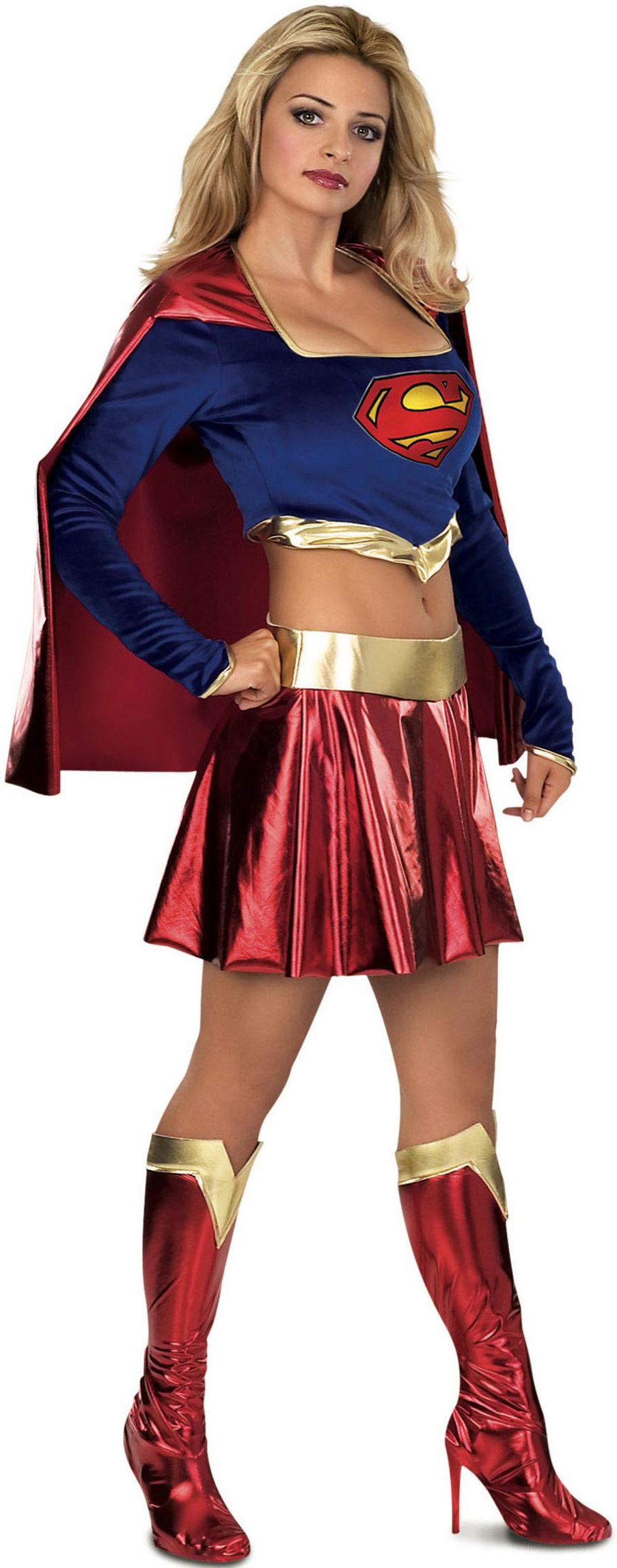 Supergirl Adult Halloween Costume, Size: Medium Supergirl Adult Halloween Costume, Size: Medium