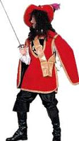Cavalier Musketeer Man Costume  Deluxe Cavalier Man