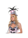 Cigarette Girl Hat / Satin Hat