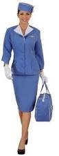 Pan Am Stewardess / Stewardess Flight Attendant Costume / Retro Vintage 1960's / Professional Quality / Catch Me If You Can