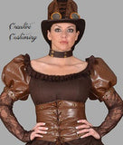 Steampunk Victorian Old West Bustiers
