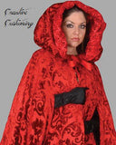 Little Red Riding Hood Cape / Deluxe Storybook Princess Cape - Theatrical Quality