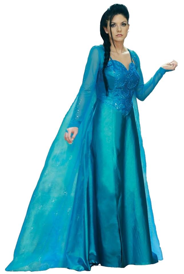Ice Princess Costume / Frozen / Elsa / Broadway Quality L Ice Princess Costume / Frozen / Elsa / Broadway Quality L
