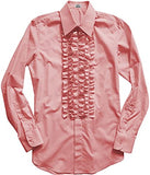 Dumb and Dumber Costume Shirt / Ruffled Tuxedo Shirt / Retro 1970's Shirt / 7 Colors