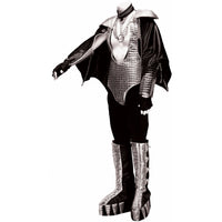 Men's 70s Rock Band Demon Costume