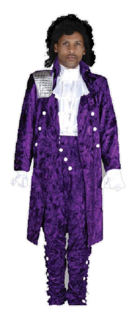 Prince Costume / Purple Rain / 1980's Music Artist Costume / Broadway Quality 2XL (50-52) Rental Only