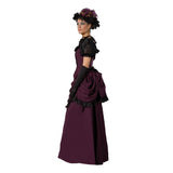 Women's Purple Victorian Emma Dress