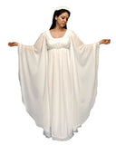 Angel Costume / Goddess / Fairy Costume / White Chiffon