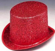 Glitter Top Hat