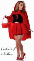 Little Red Riding Hood Costume  with Petticoat Underskirt