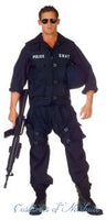 Police SWAT Jumpsuit  Deluxe Costume
