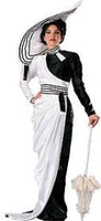 My Fair Lady Ascot Dress / Black and White