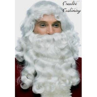 Santa Claus Loose Curl Beard & Wig Set