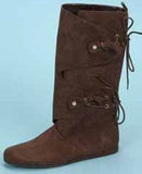 Woman's Renaissance, Medieval,  Native American Indian or  Mountain Woman Side Lace Boot