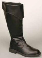 Pirate Boot / Renaissance / Medieval Tall Black Boot / Men's