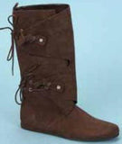 Men's Renaissance, Medieval,  Native American Indian or  Mountain Man Side Lace Boot