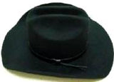 Cowboy Hat  Wool Felt w/Leather Band