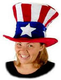 Uncle Sam Top Hat Deluxe