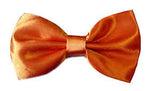 Blue or Orange Satin Bow Tie