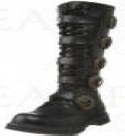 Steampunk Boot - Leather  Powderhouse Mechanic's Boots